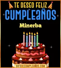 GIF Te deseo Feliz Cumpleaños Minerba